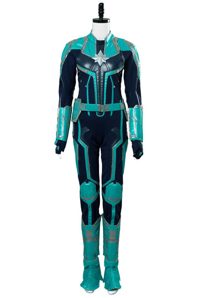 Captain Marvel Carol Danvers Superhero Cosplay Kostüm