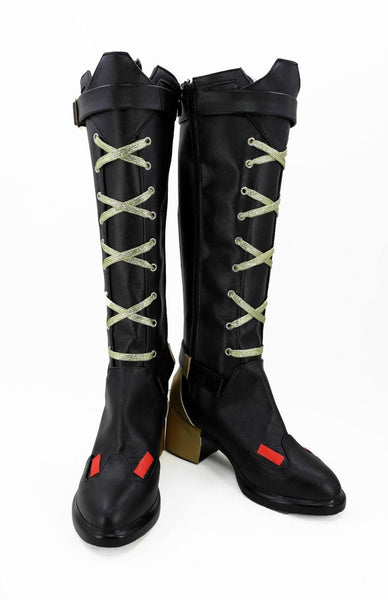 Overwatch Ashe Helden Cosplay Schuhe Stiefel - cosplaycartde