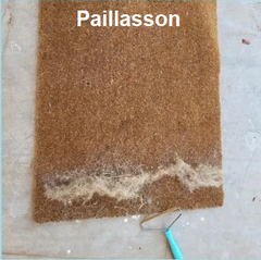 Brosse anti-poil d'animaux pour paillasson