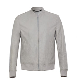 Calibre Coated Linen Bomber Jacket