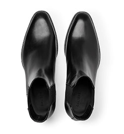 Calibre Men's Chelsea Black Leather Boots