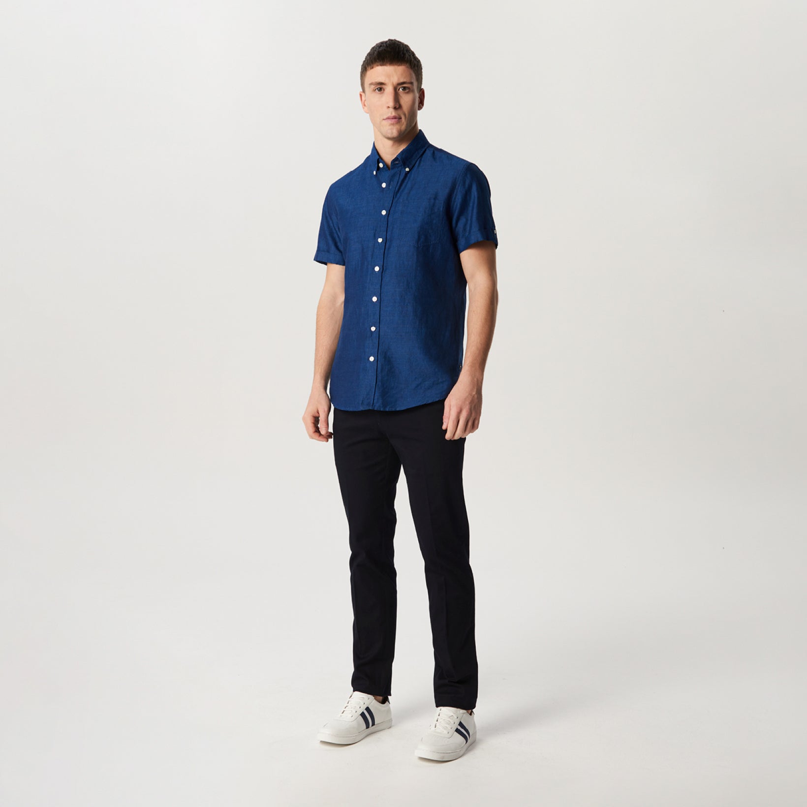 Short Sleeve Denim Shirt – PARKE