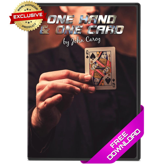 One Hand One Card by John Carey - Free Video Download — bigblindmedia.com