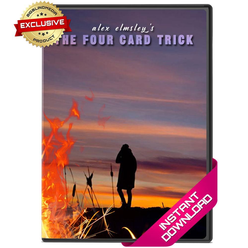The Four Card Trick by Alex Elmsley - Video Download — bigblindmedia.com