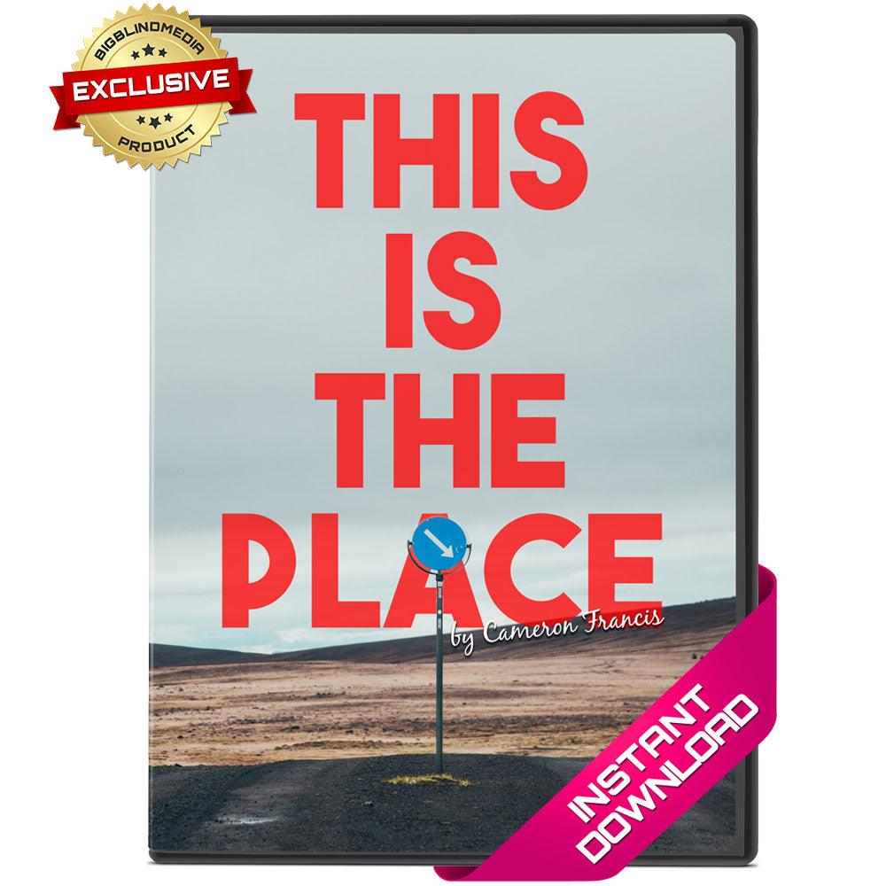 This Is The Place by Cameron Francis - Exclusive Download — bigblindmedia.com