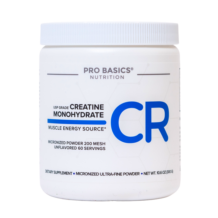 USP Grade Creatine Monohydrate Powder, Micronized, 10.6oz (300g) Pro