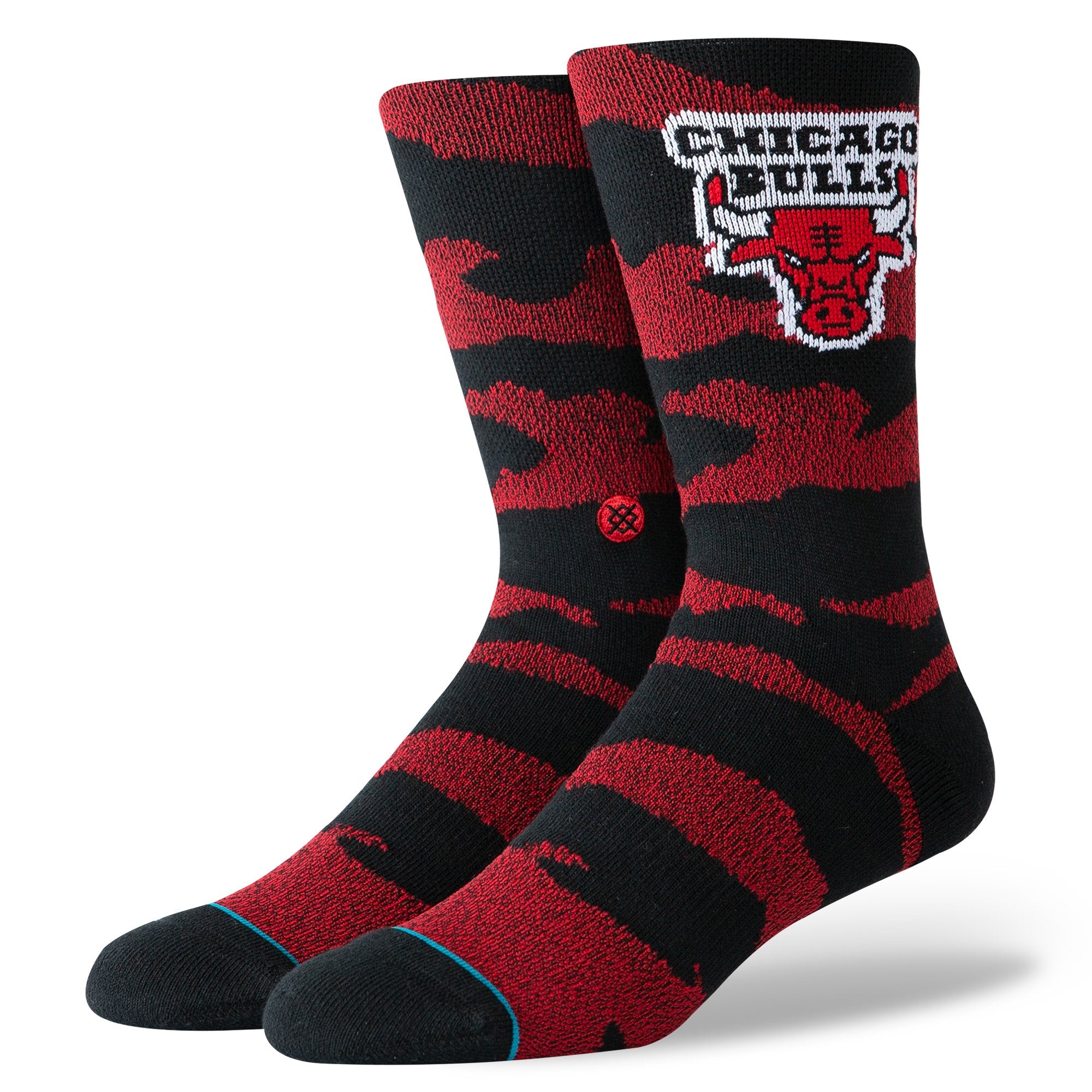 red and black basketball socks