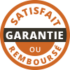 Garantie : satisfait ou remboursé