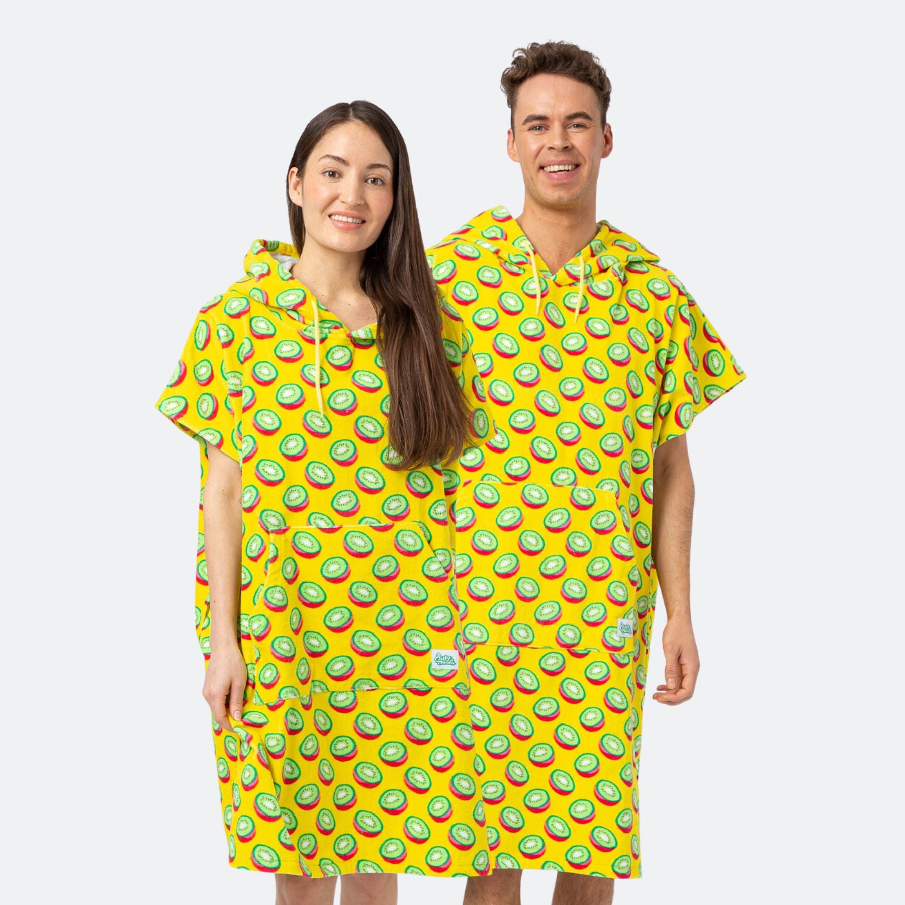 Billede af Tropisk Kiwi Badeponcho