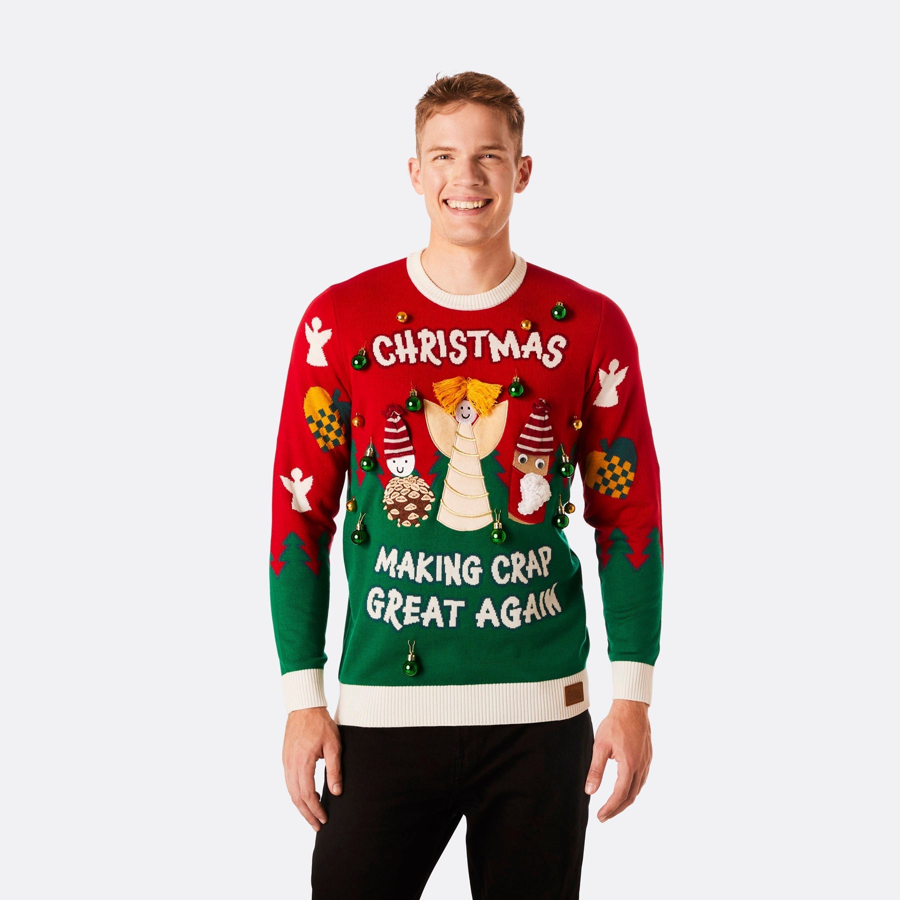 Se MCGA Julesweater Herre hos SillySanta