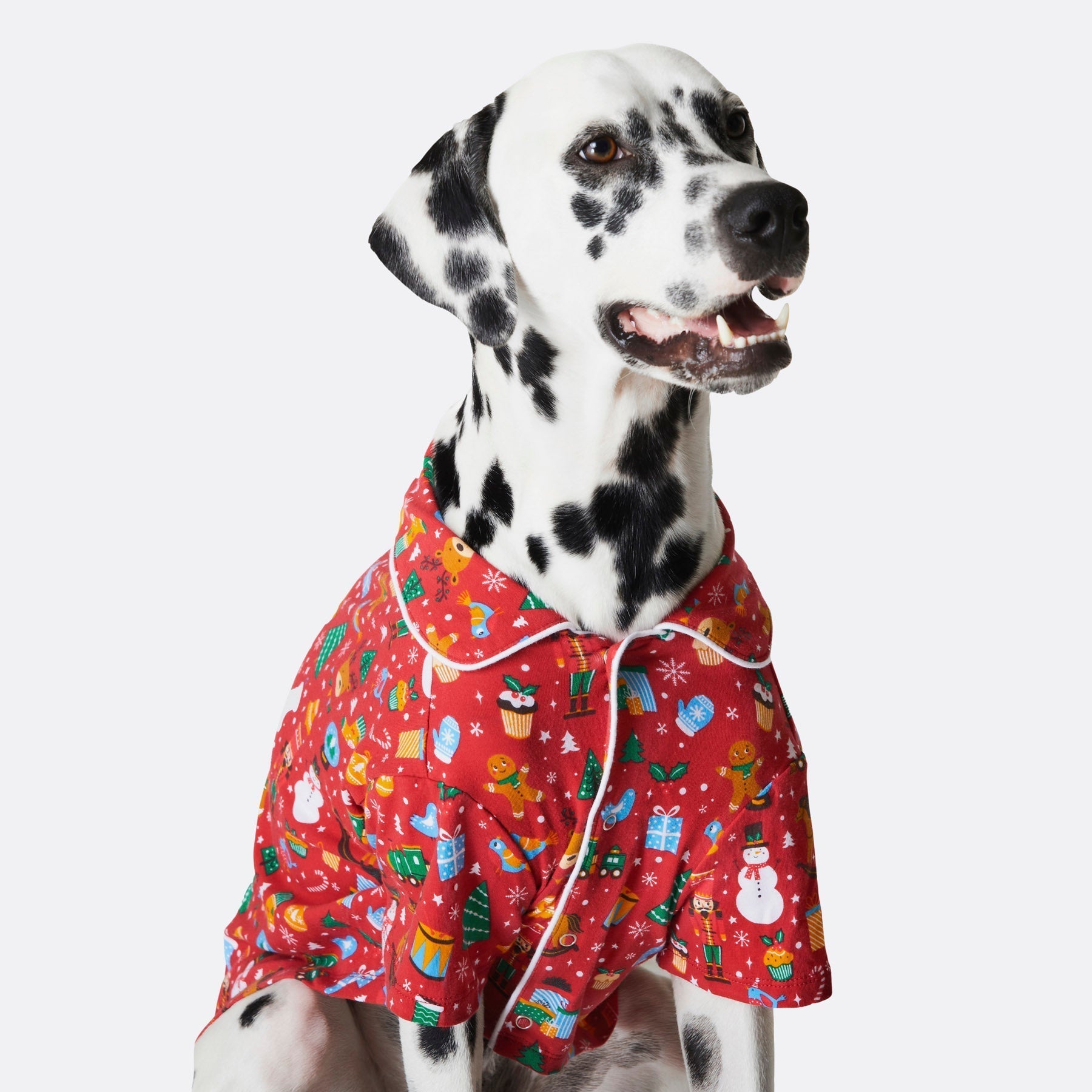 Billede af Juledrøm Rød Julepyjamas til hunde
