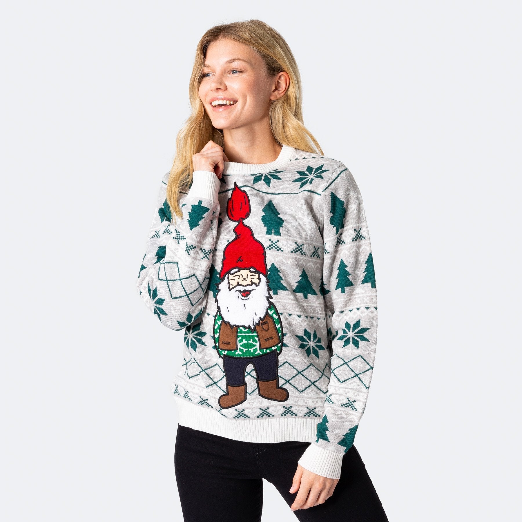 Billede af Julemandens Julesweater Dame hos SillySanta