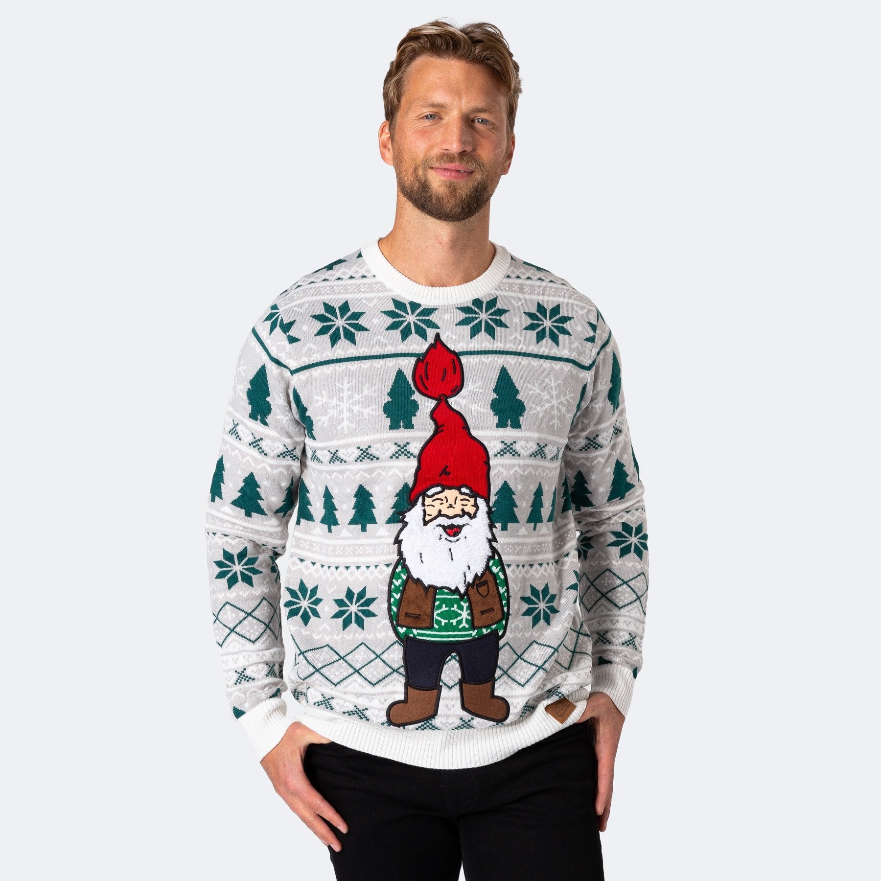 Se Julemandens Julesweater Herre hos SillySanta