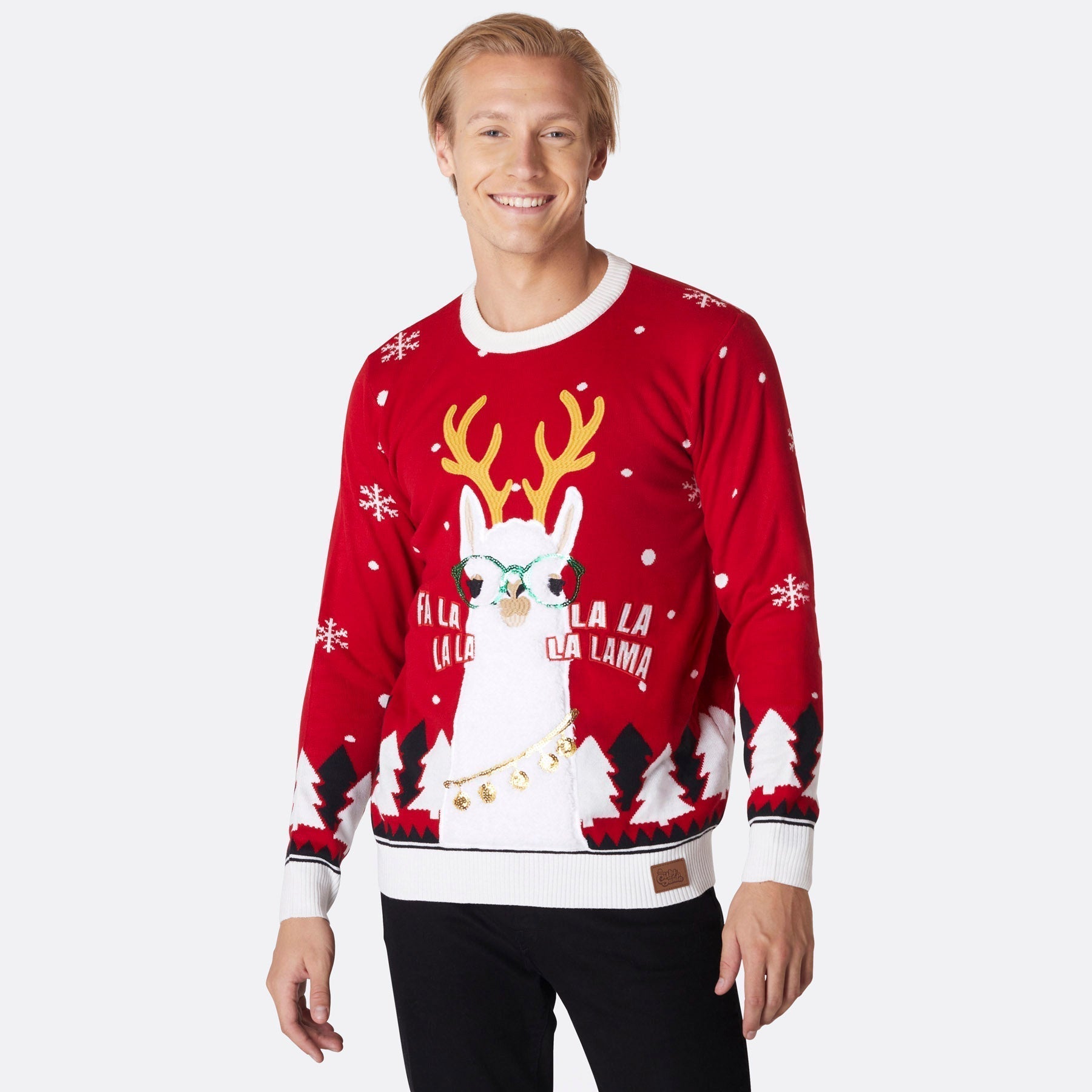 Billede af Lama Julesweater Herre