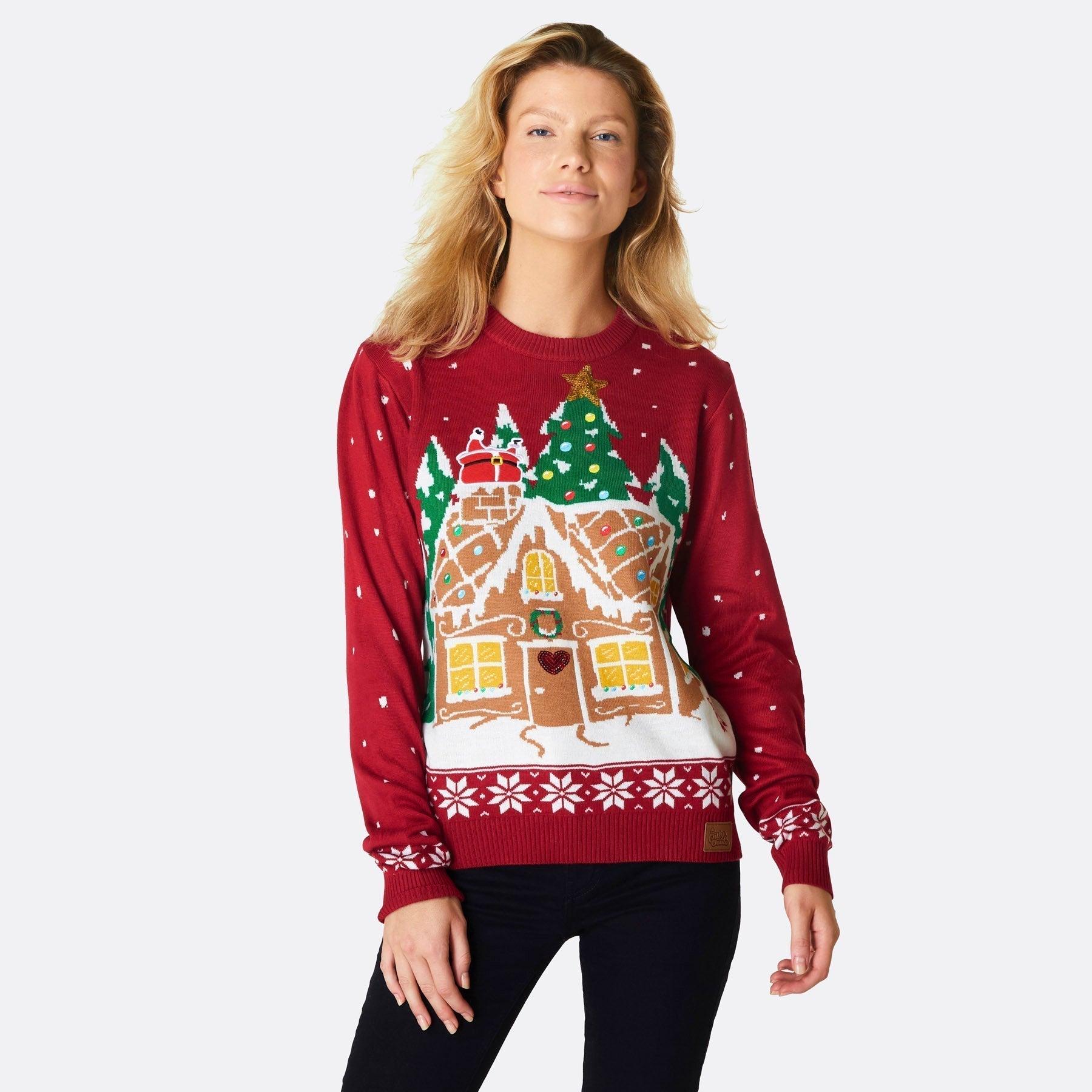 Billede af Peberkagehus Julesweater Dame