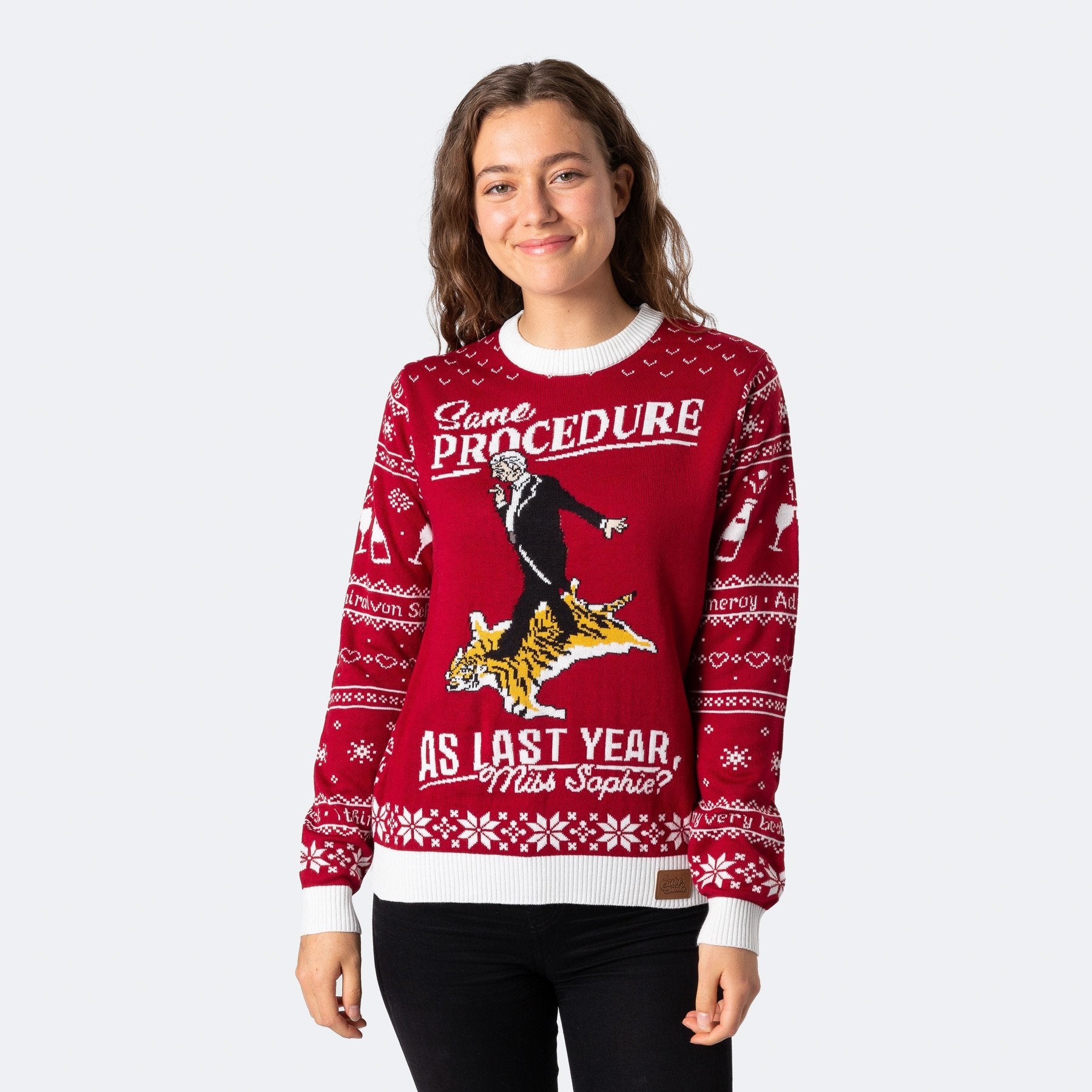 Billede af Same Procedure As Last Year Julesweater Dame hos SillySanta