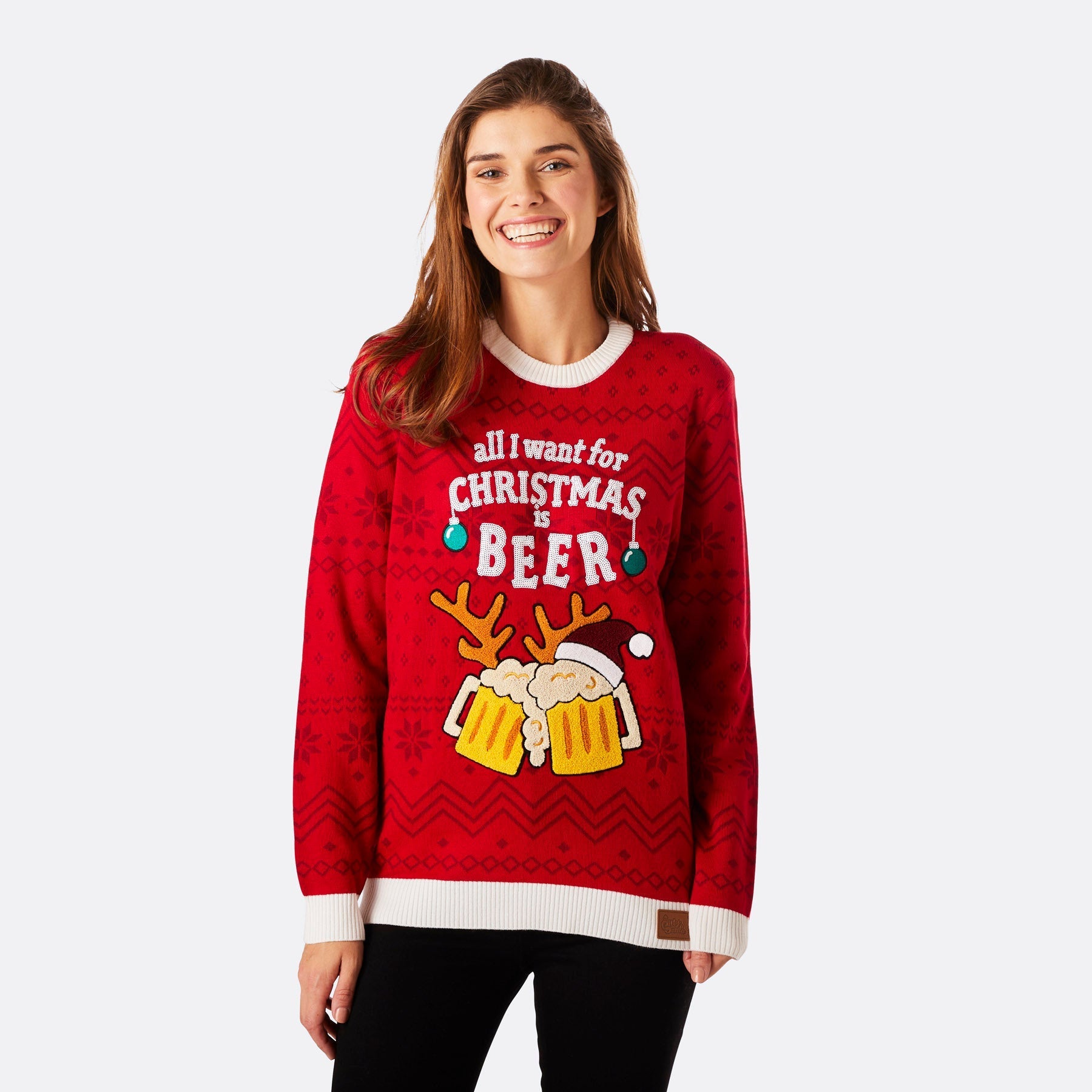 Billede af Beer Julesweater Dame