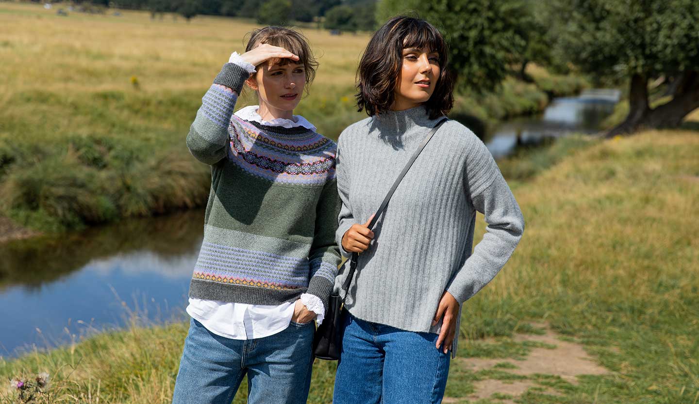 cashmere and cotton autumn cashmere jumpers