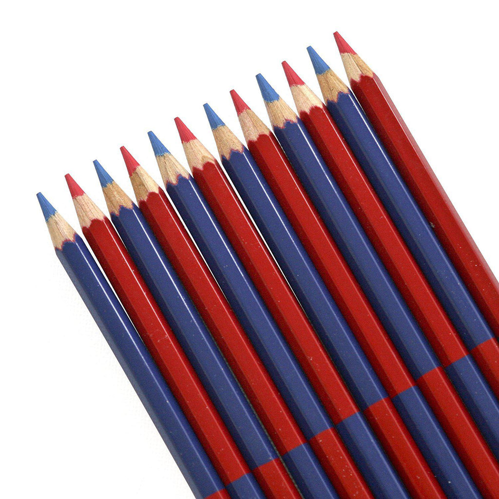 Красно синий карандаш. Red and Blue Pencils.