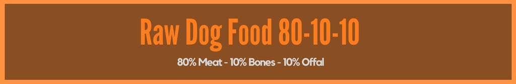 Raw 80-10-10 dog food