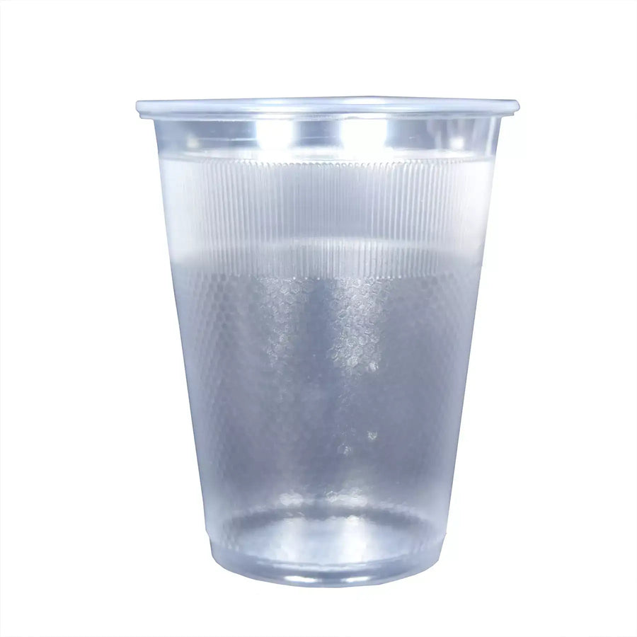 9 oz White Individually Wrapped Plastic Cups – Sable Hotel Supply