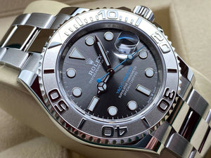 rolex yacht master 40mm rhodium