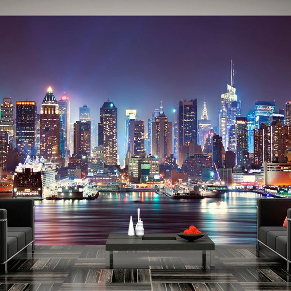 Wall mural - Night in New York City