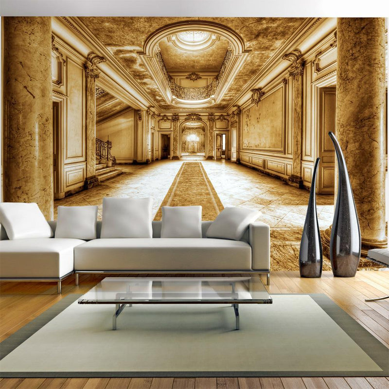 Wall mural - Mystery marble - sepia