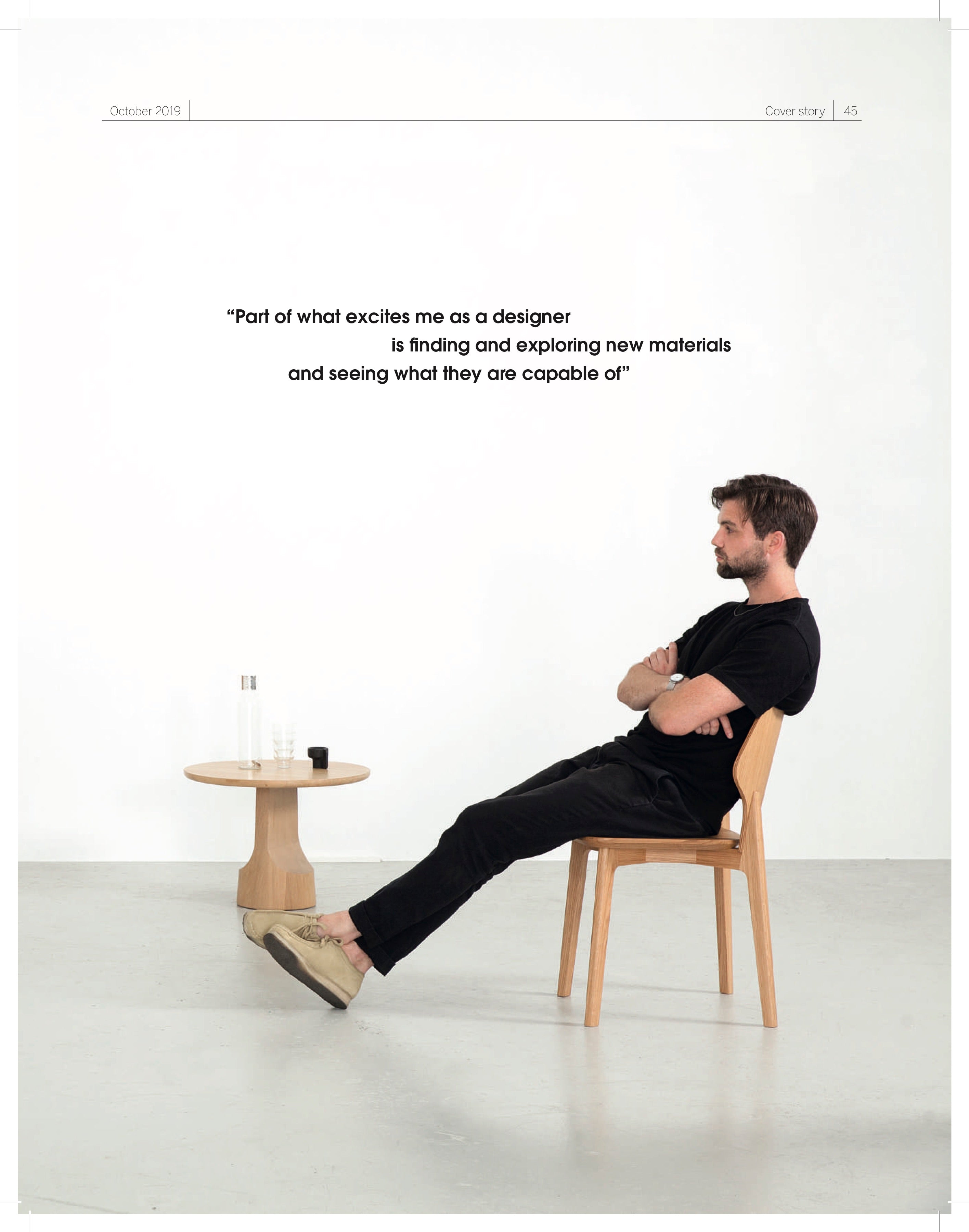 Daniel Schofield - Backer Chair - Hayche Furniture London