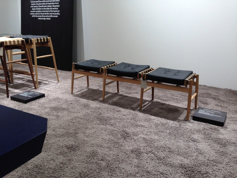 Cologne 2014 - Hayche - H Furniture - Loom Chair, WW Chair, Norse Chair, Brick Table