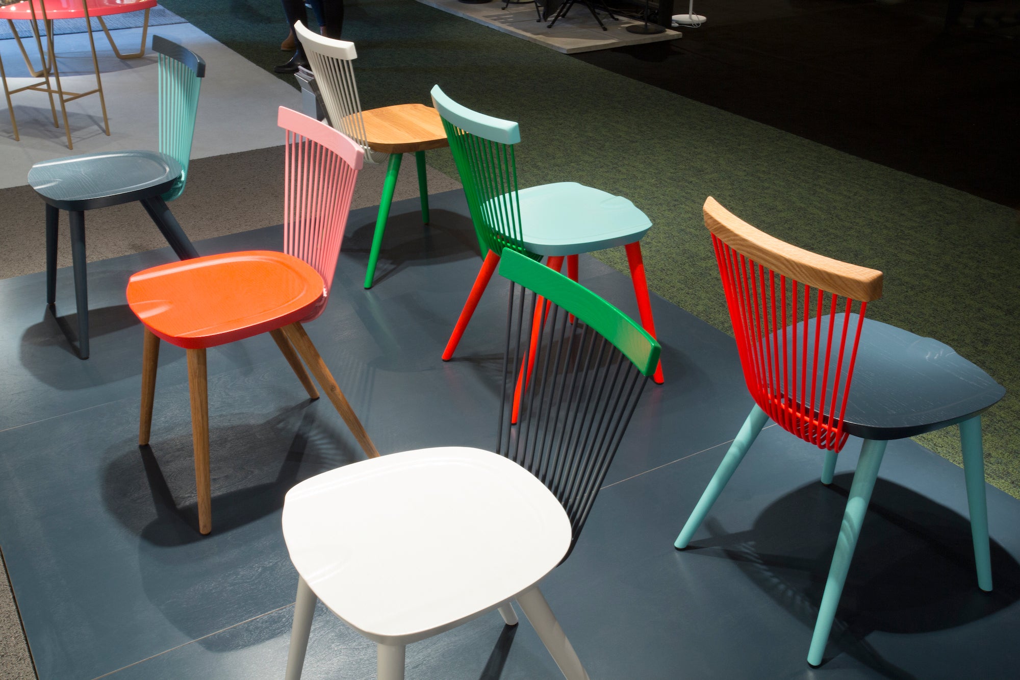 Hayche, H Furniture - Design Junction 2016 - Studio Makgill - WW Colour Series Chair