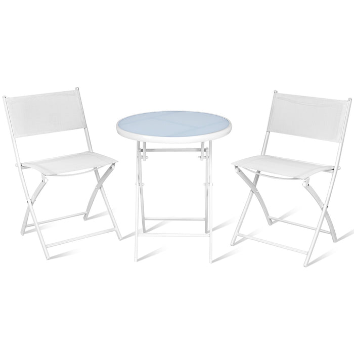 folding balcony bistro set