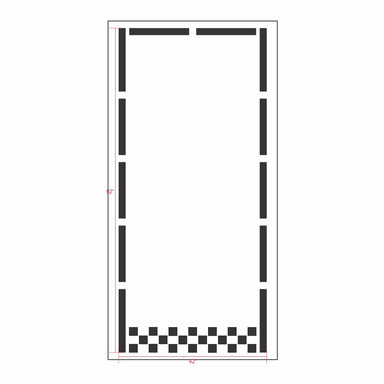 playground scholl home driveway game play kit stencils