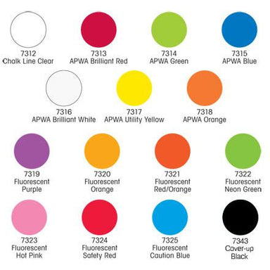 Krylon Pro Marking Spray Paint - Color options.