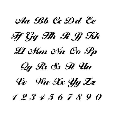 Alphabet Stencils Stencil Ease