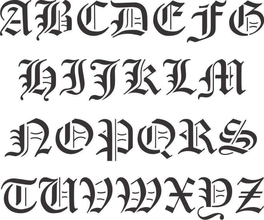 old english letters font copy and paste