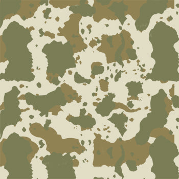 brown camo stencil