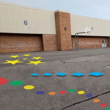 Four Square Playground Game Rules - EduMarking Playground Markings