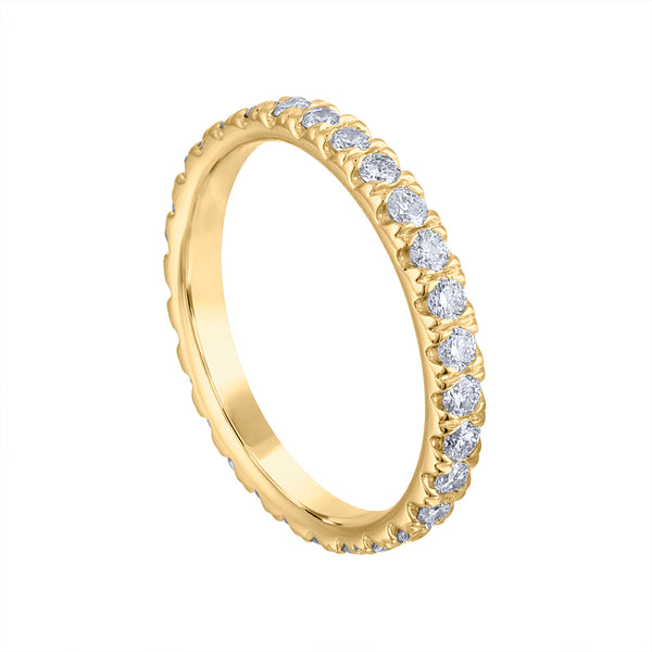 14KT GOLD DIAMOND ETERNITY BAND – Jewels by Joanne