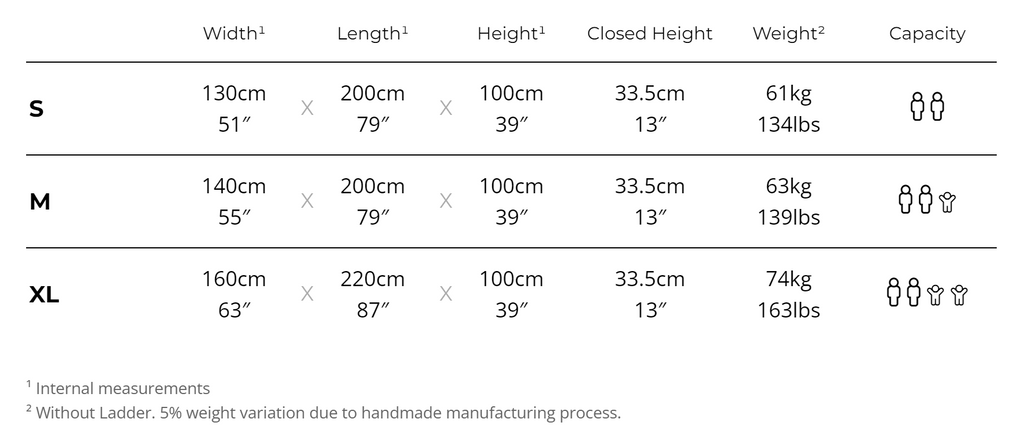 james baroud evasion popup tent size guide