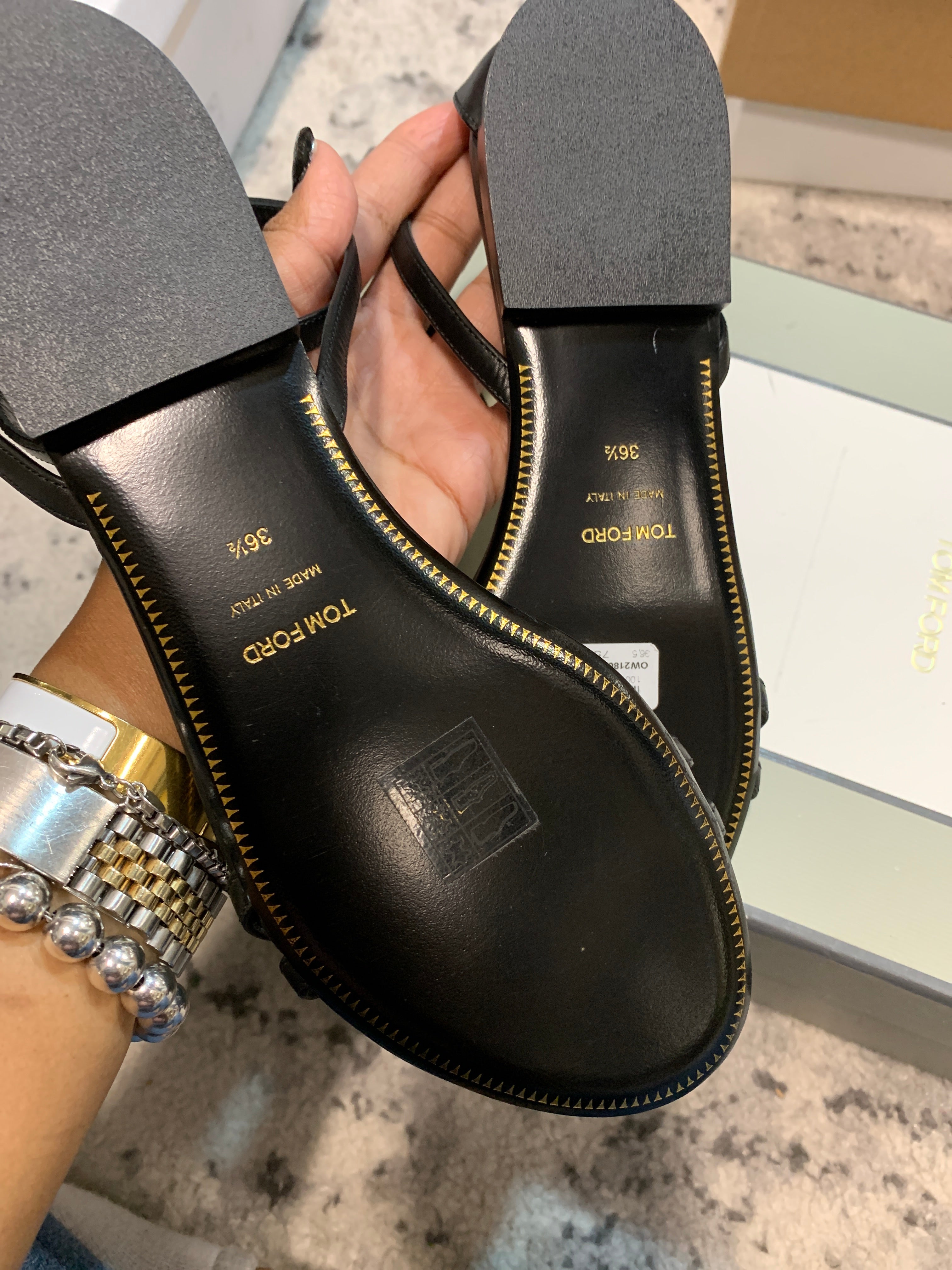 Tom Ford Lock Sandals  – A Daily Diva