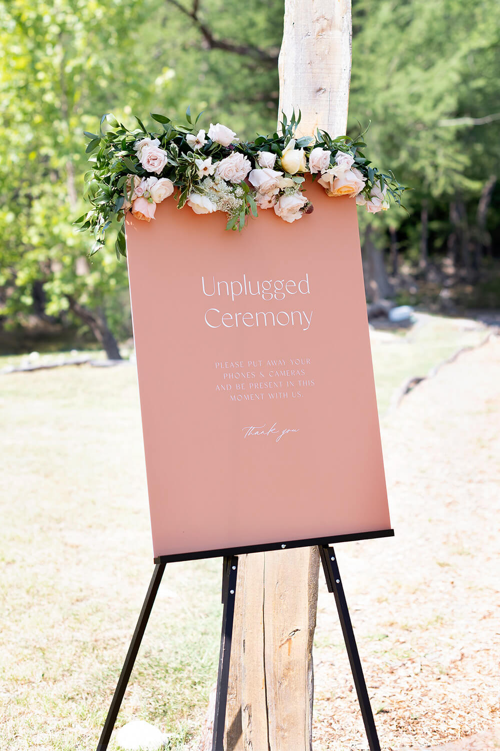 Wedding Easel Sign Lily Roe Co.