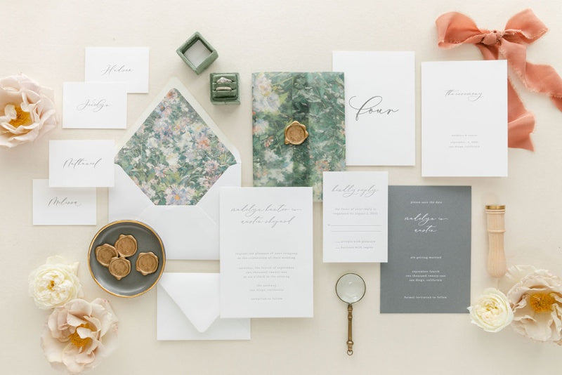 A guide to letterpress wedding invitations