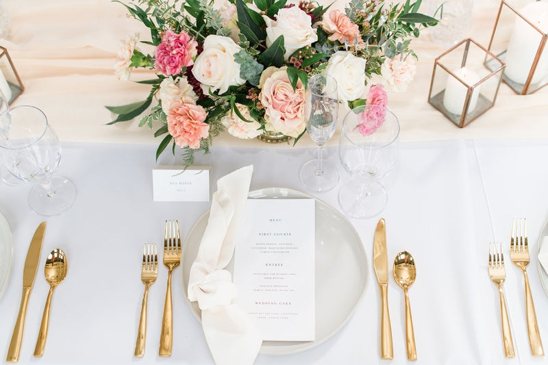 A comprehensive wedding stationery checklist from wedding signage and stationery boutique Lily & Roe Co.