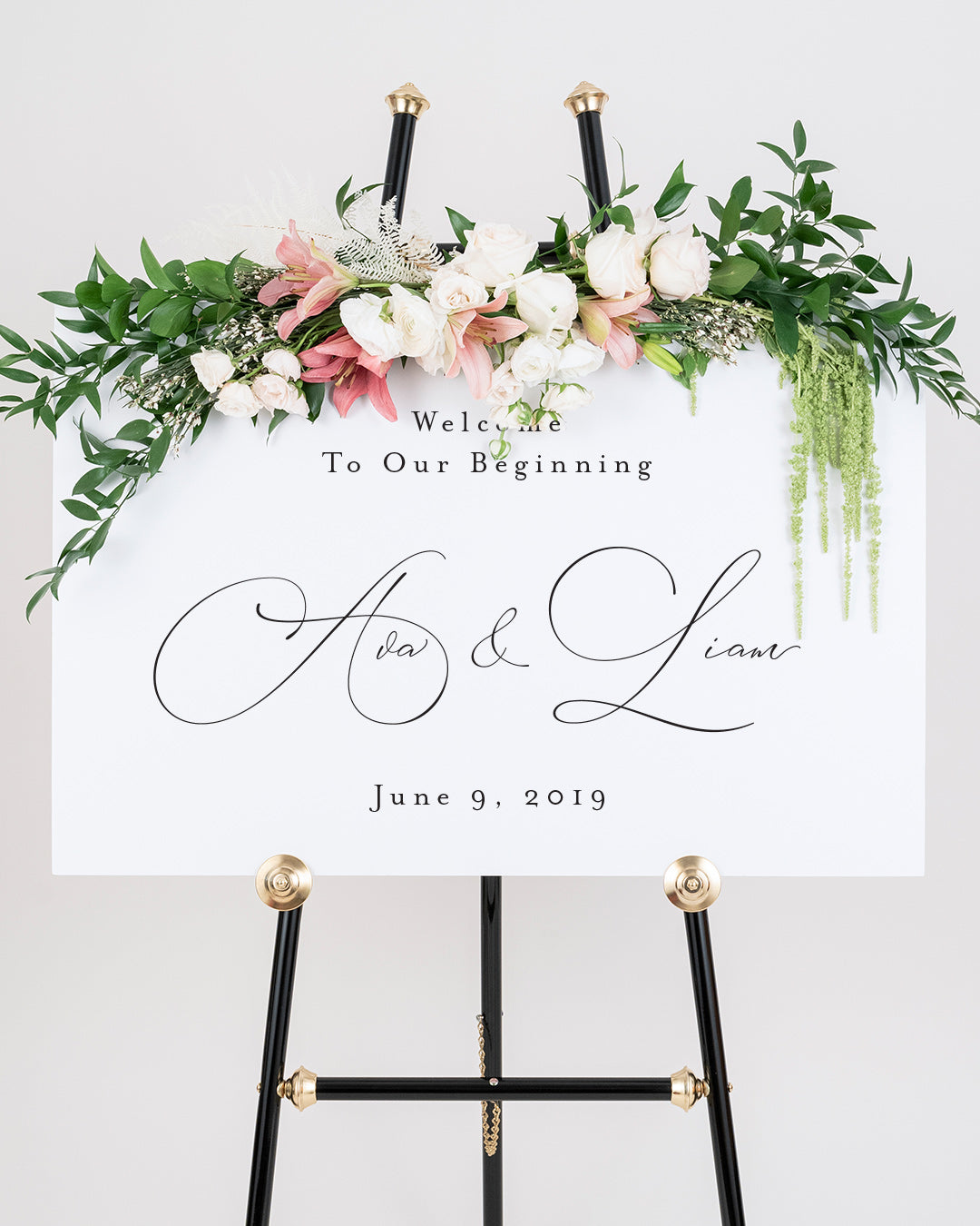 Welcome Wedding Sign The Ava Lily Roe Co