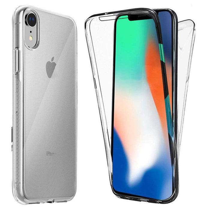 coque iphone xr rouge 360