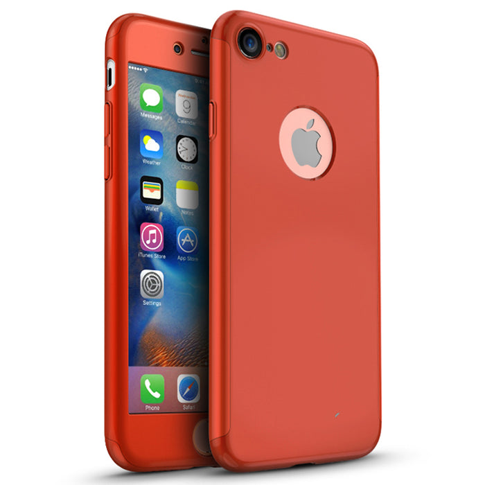 coque iphone 8 360 rouge