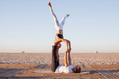 5 ACROYOGA POSES TO TRY AND FLY - CORE Hydration