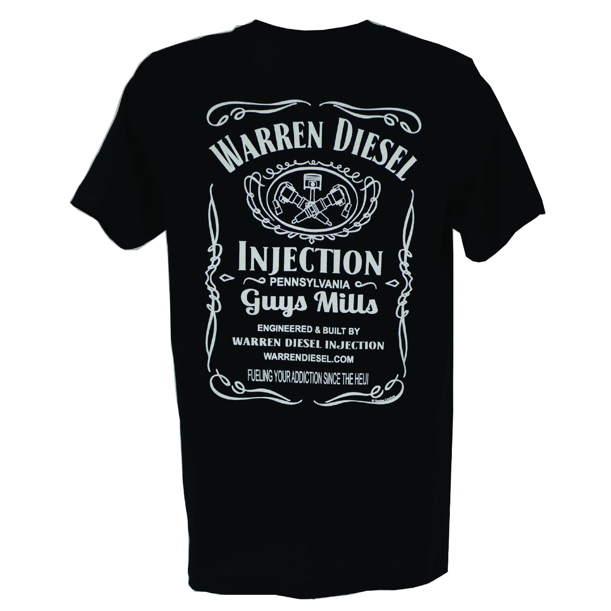 acceptere Låne Panda 1) Warren Diesel WDI JD T-Shirt Unisex - Warren Diesel Injection LLC