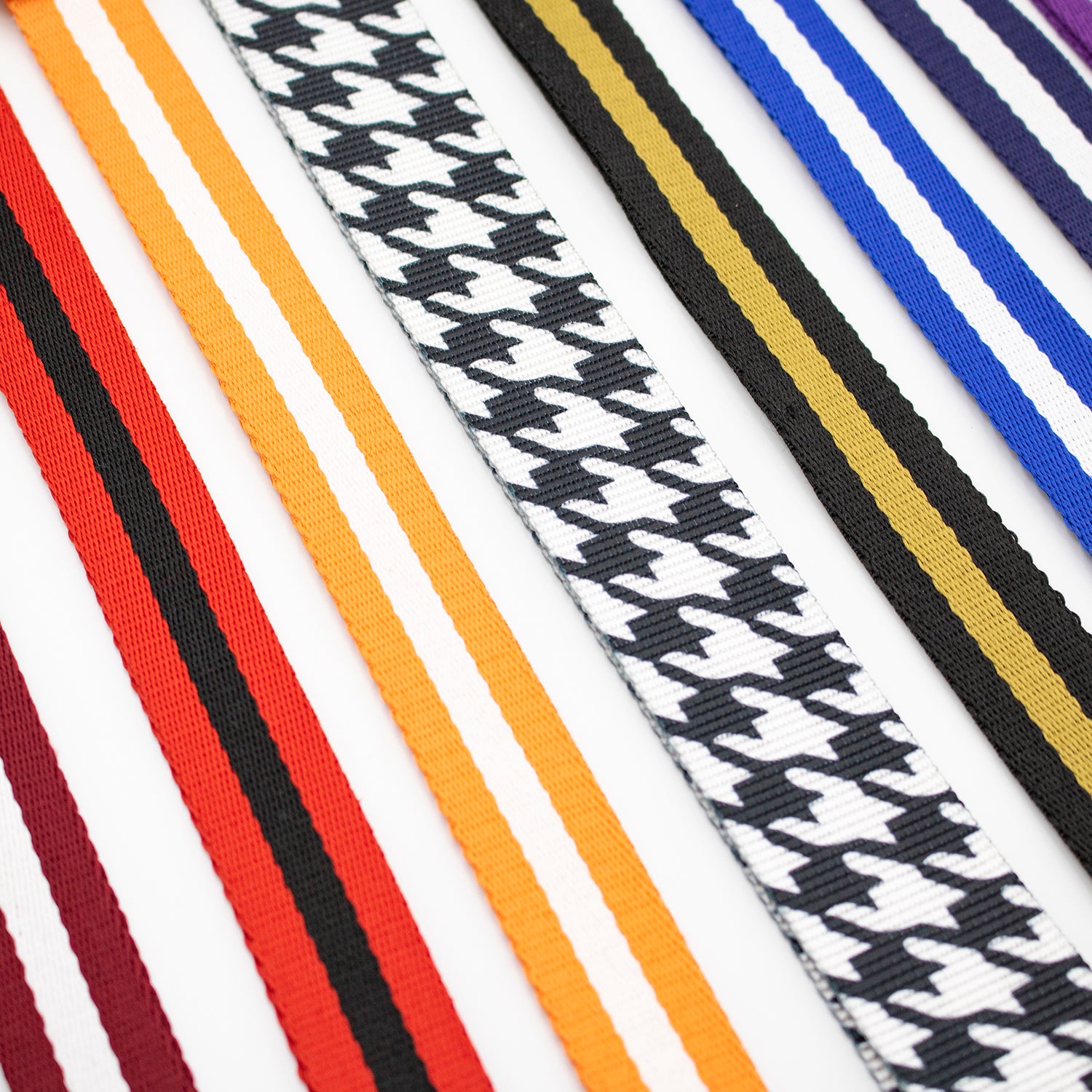 Guitar Strap - Tribal Stripe – Clear Stadium Bags by Capri Designs